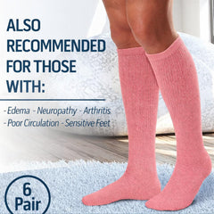 Diamond Star diabetic socks seamless toe reduce friction for all-day wear.