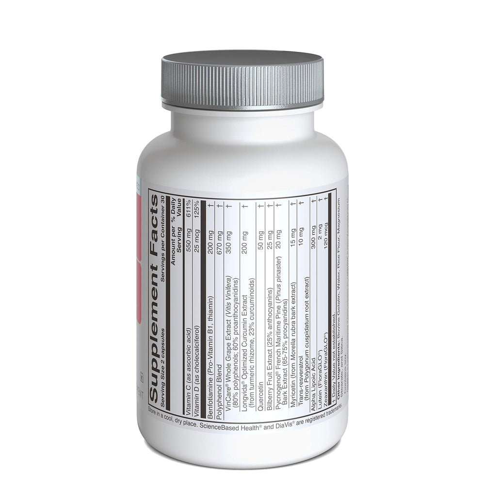 DiaVis benfotiamine pill closeup suggesting potential nerve and kidney support