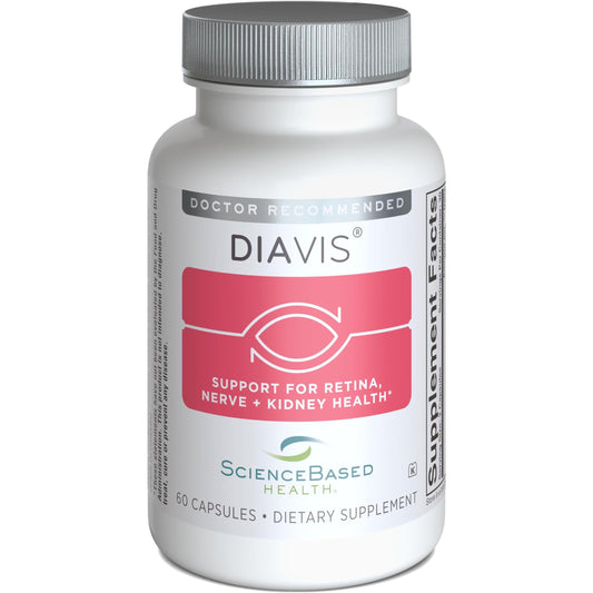 DiaVis retinal support capsules illustrate microvascular care for healthy vision
