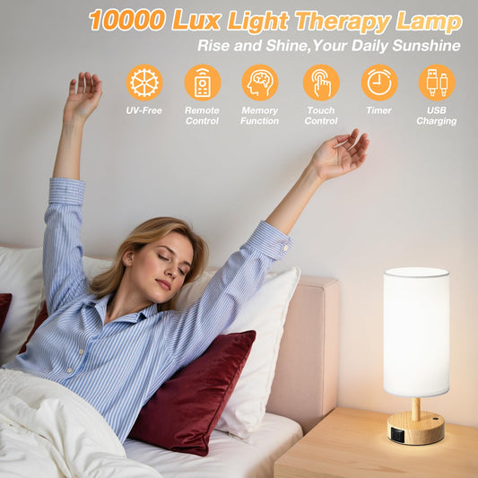 Dicoool lamp remote enables easy, hands-free brightness control.