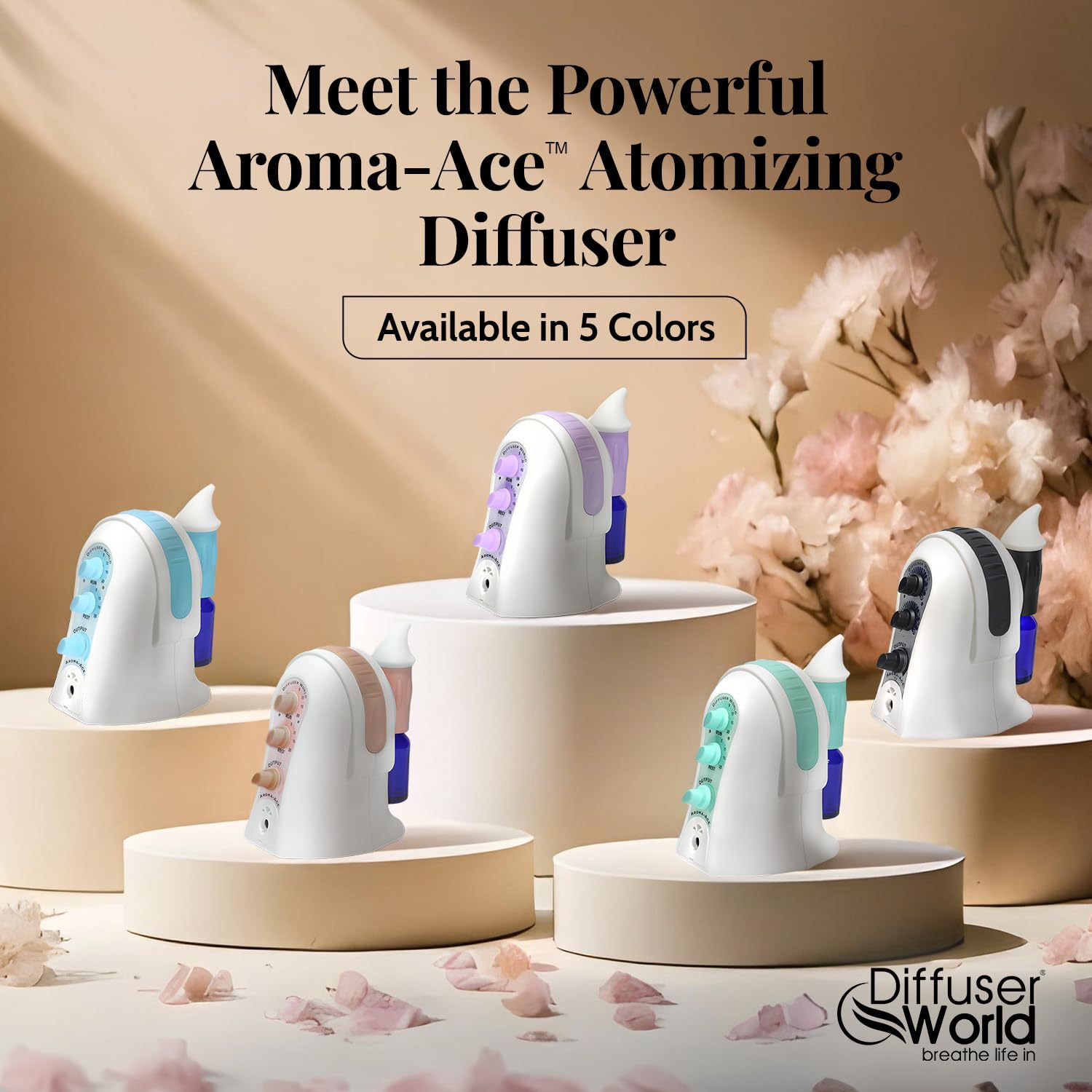 DIFFUSER WORLD silent operation with bonus sound reducer feature