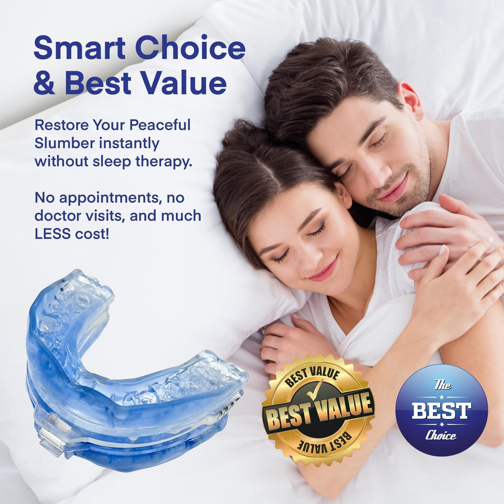 Difiney anti-snoring device case storage keeps components clean and ready