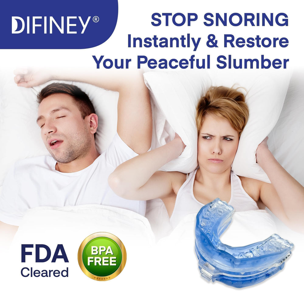 Difiney anti-snoring device molded fit demonstrates personalized comfort for nightly wear