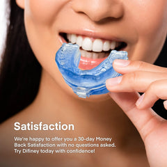Difiney anti-snoring device packaging included for easy setup