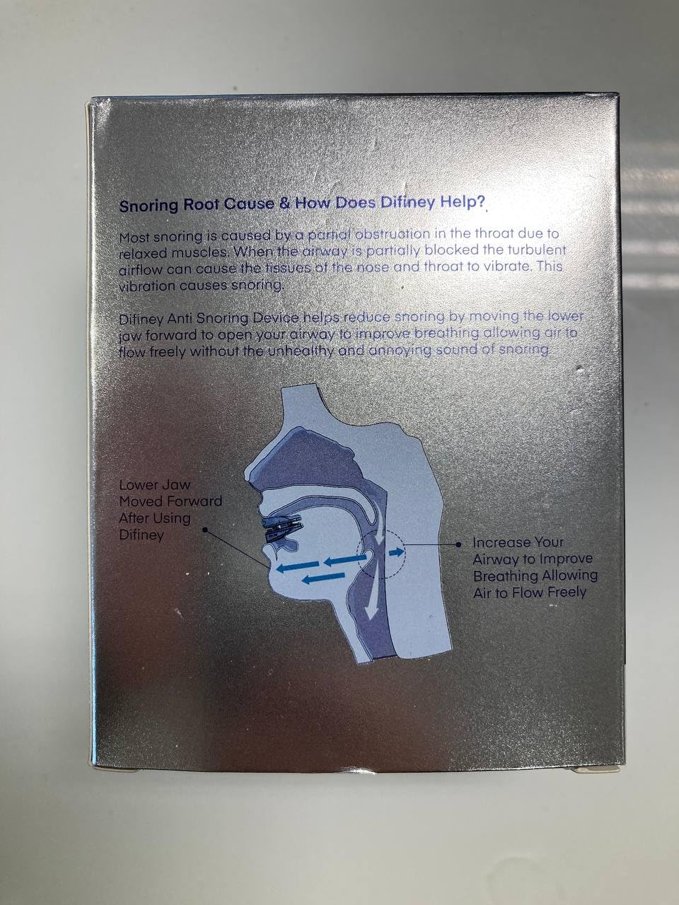 Difiney Anti Snoring Device reusable night guard designed for nightly reuse.