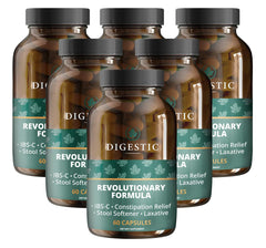 Digestic bottle front view for gentle, natural digestive support.