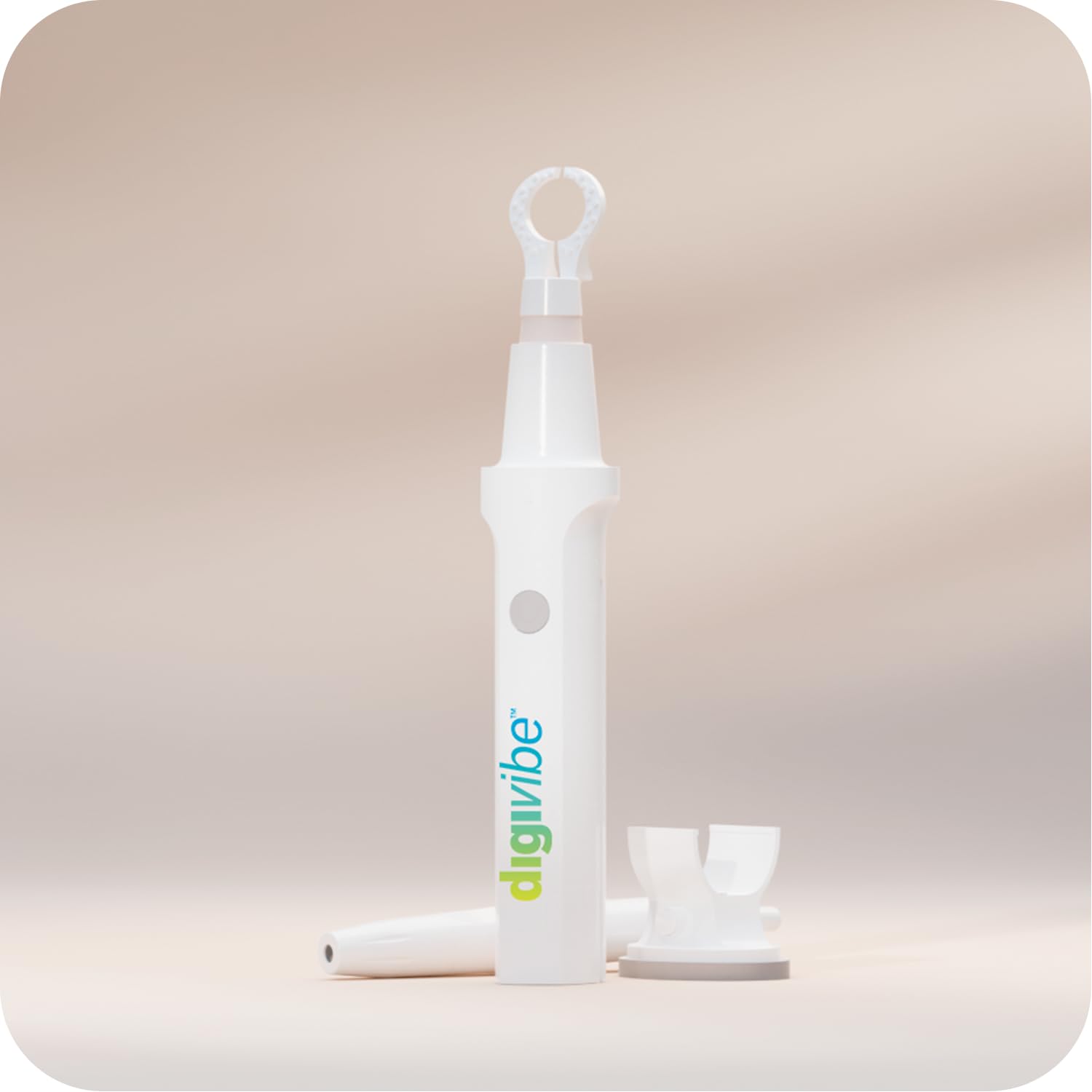 Digivibe large Sonic Tip enhances comfort during injections.