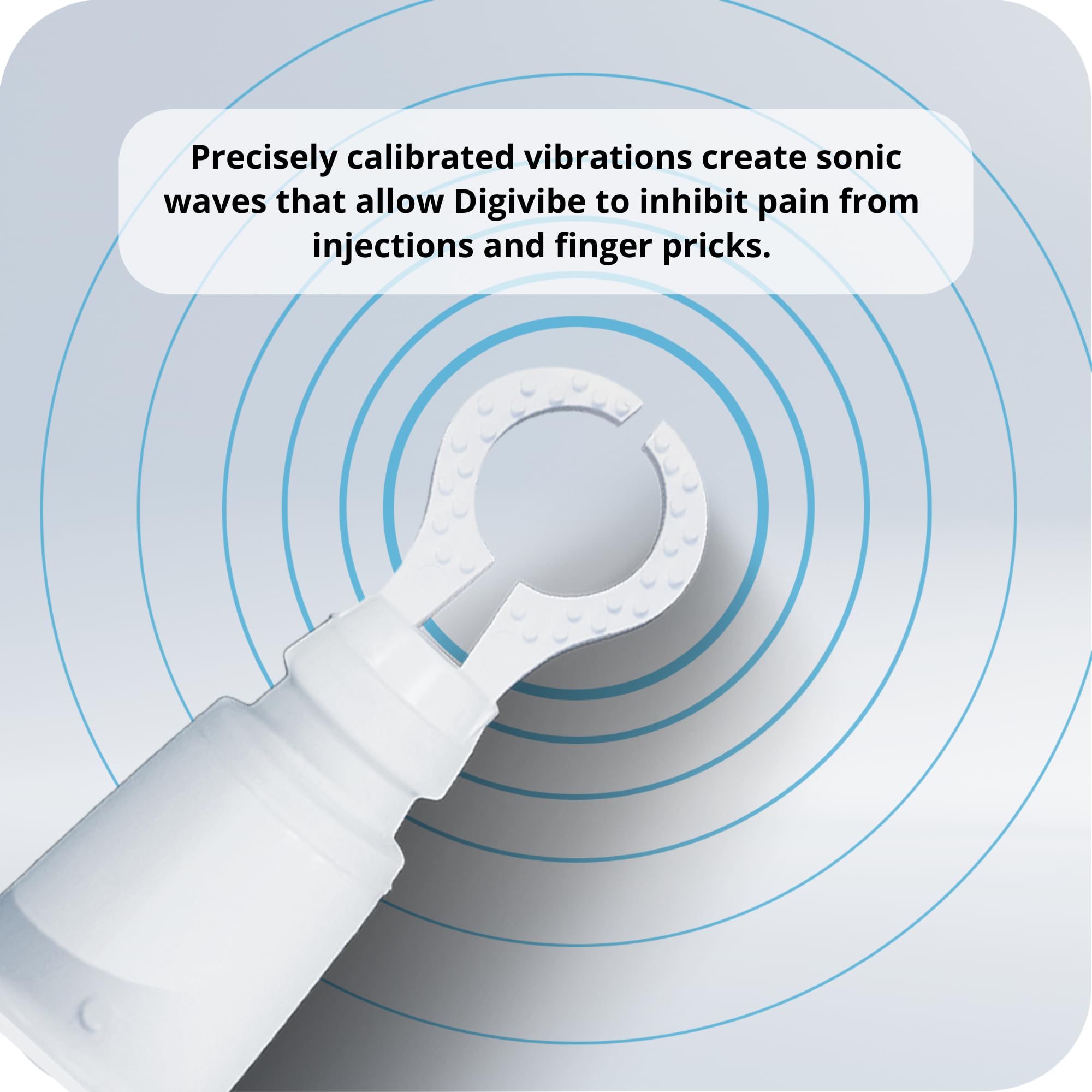 Digivibe travel-ready kit including lancing device and battery.