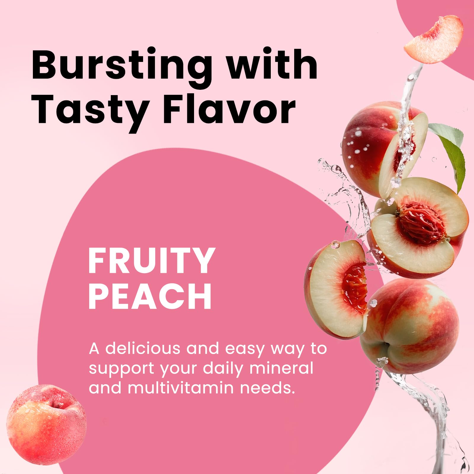 Dilib Iron Gummies nutrition panel reveals full vitamin and mineral blend.