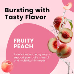 Dilib Iron Gummies nutrition panel reveals full vitamin and mineral blend.