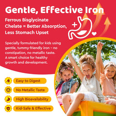 dilib Iron Gummies serving – simple daily dose fits busy mornings.