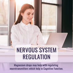 dilib magnesium glycinate drops pouring to show convenient serving