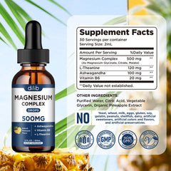 Dilib stress relief and calmer focus with liquid magnesium drops.