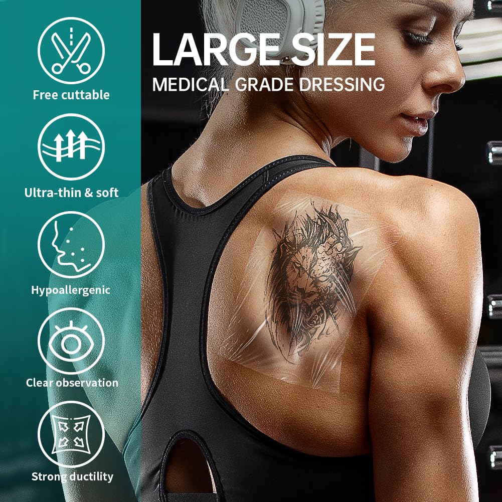 Dimora adhesive medical pad shown securing IV or dressing with comfort.