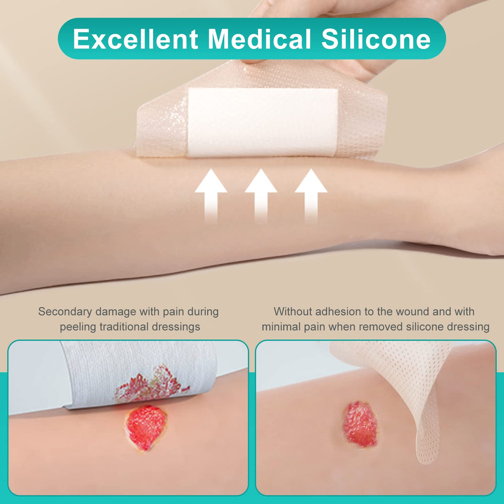 Dimora foam core 2mm provides high absorbency for exudate management