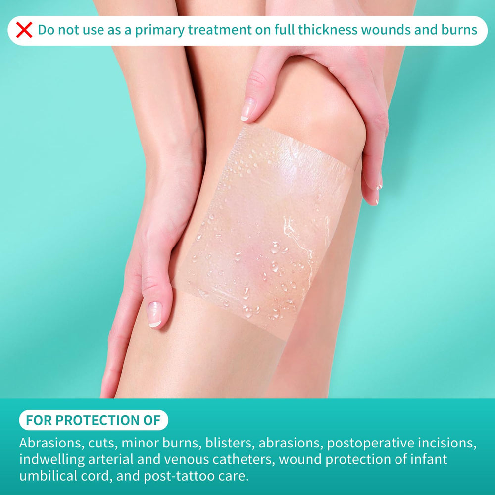 Dimora IV shield dressing securely fixes IV sites with a gentle, breathable bond.