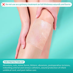 Dimora IV shield dressing securely fixes IV sites with a gentle, breathable bond.
