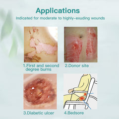 Dimora multi-use wound care dressings show versatility.