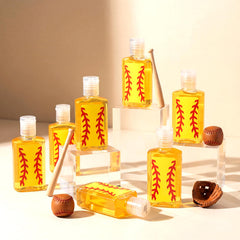Dimsile softball hand sanitizer travel size, compact for practice or travel.