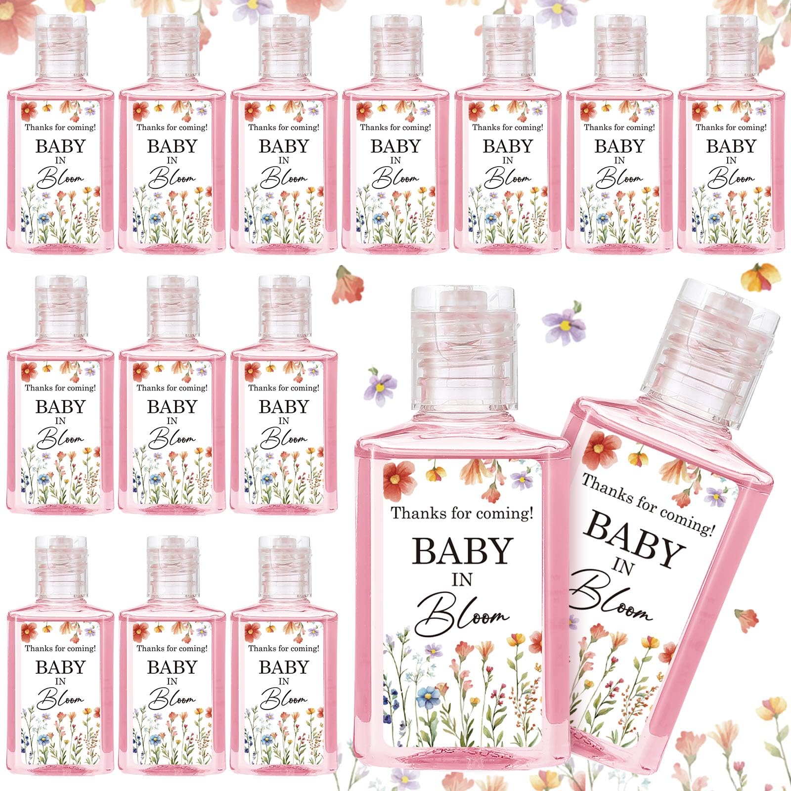Dimsile wildflower baby in bloom hand sanitizer, compact 1oz for on-the-go freshness.