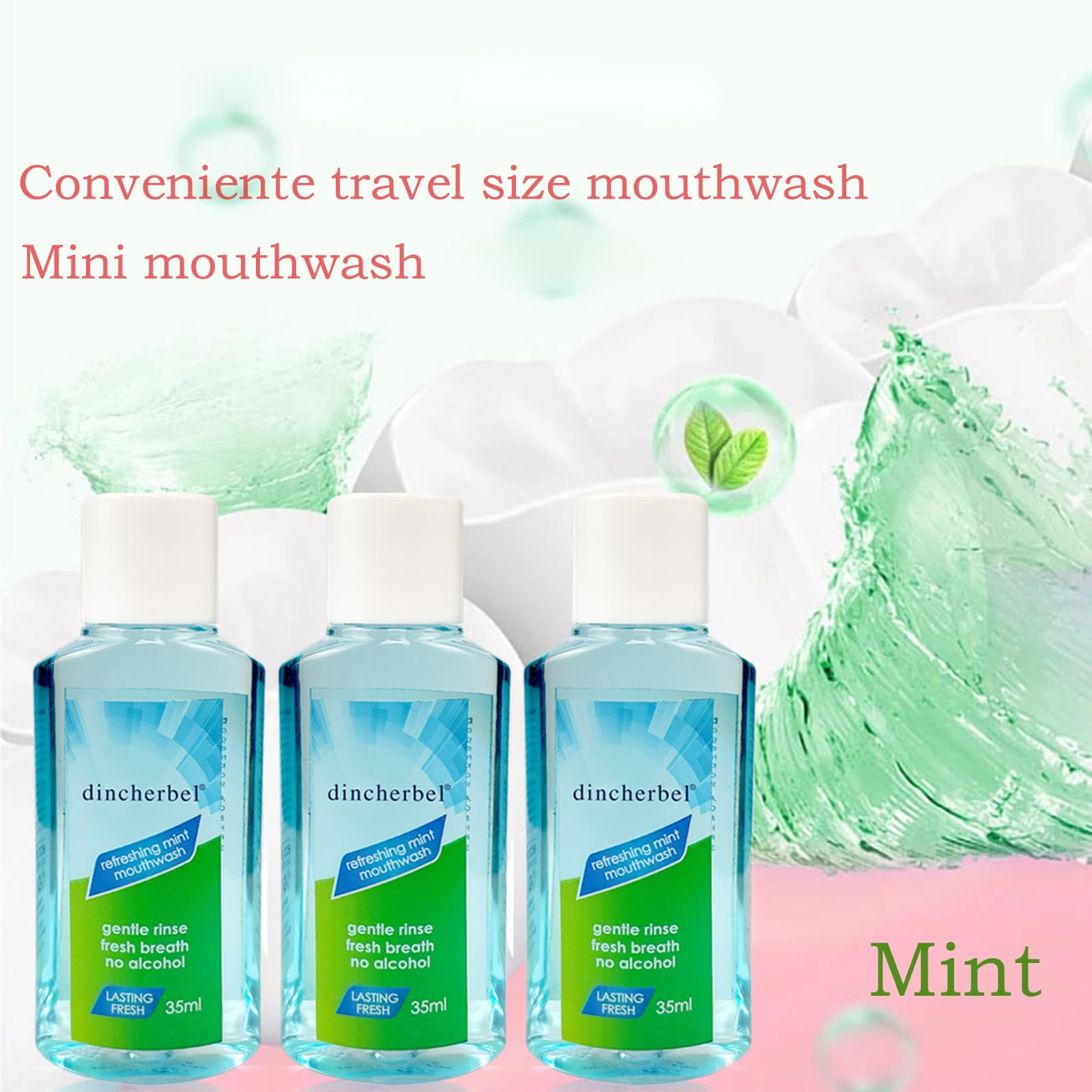 DincherBel road trip mint mouthwash keeps breath fresh on the road