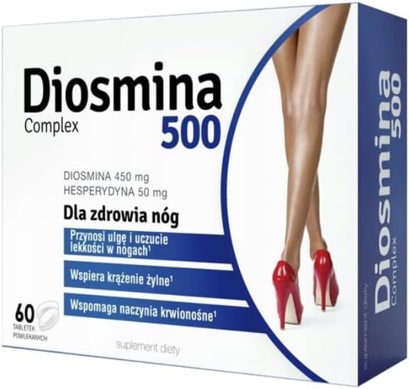 Generic Diosmina Complex bottle close-up for daily vein support and natural comfort.