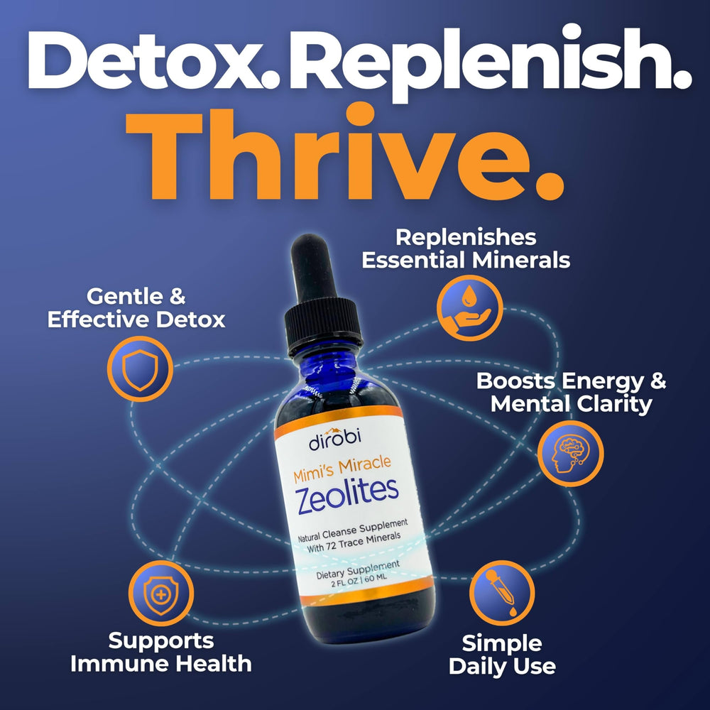 Dirobi Mimi’s Miracle Zeolites family-pack supports shared health routines