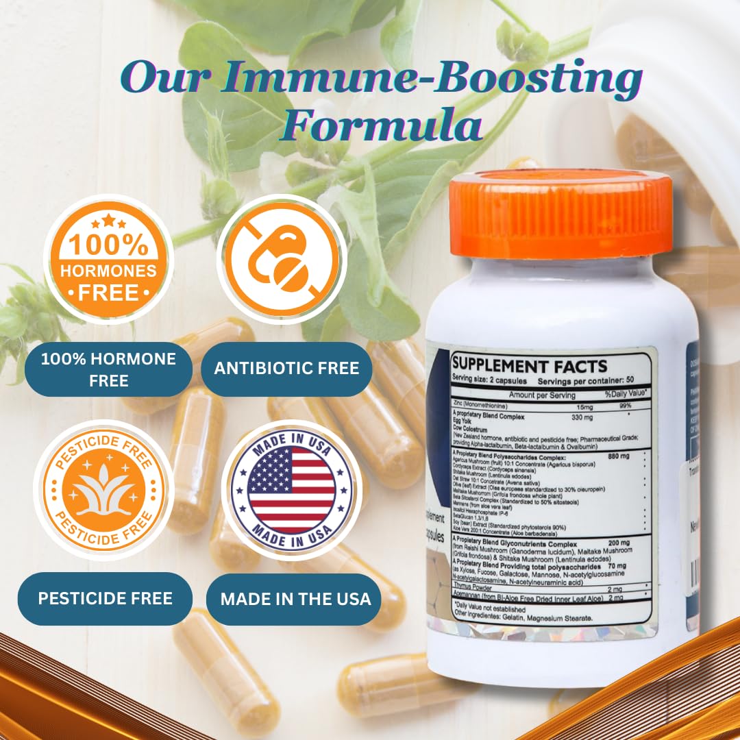 Dislafarm Transfer Factor capsules pack on display for daily immune balance.