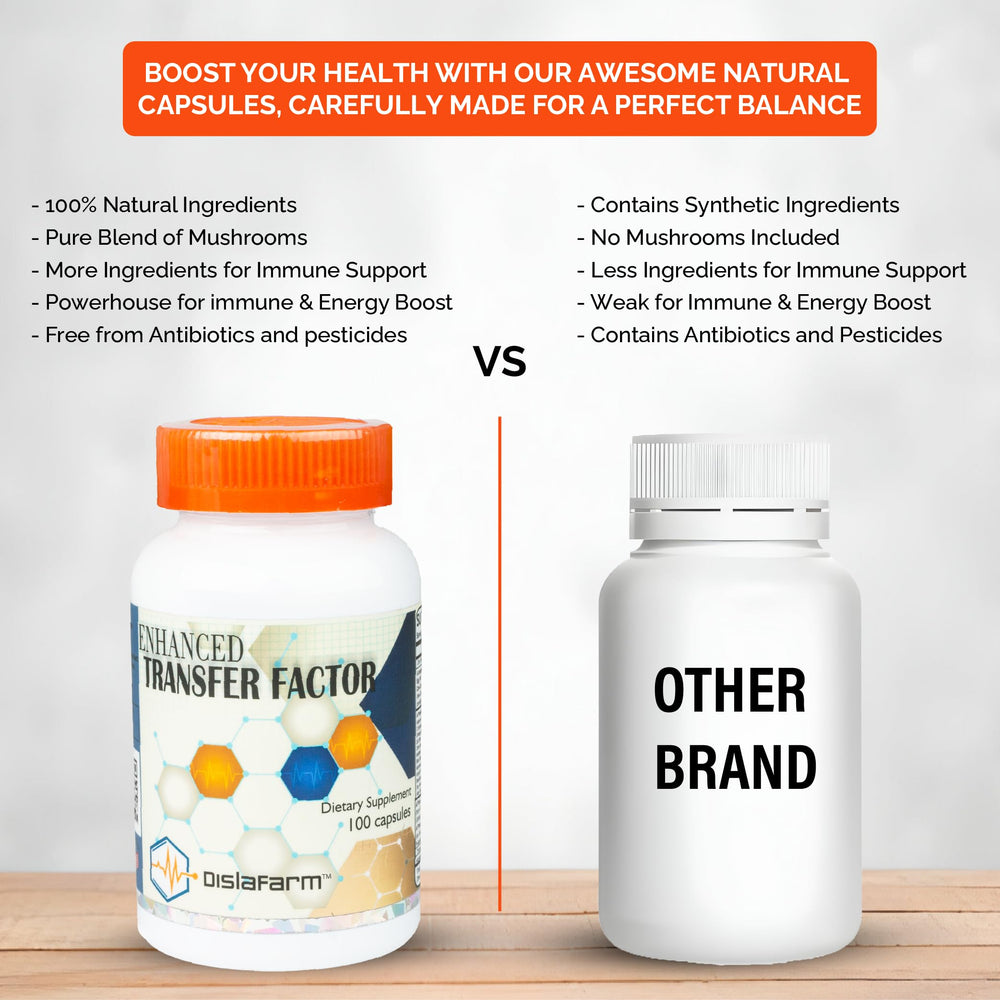 Dislafarm immunity supplement in daily routine setup for wellness.