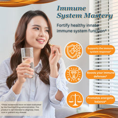 Dislafarm mushroom blend for immune-boosting wellness support.