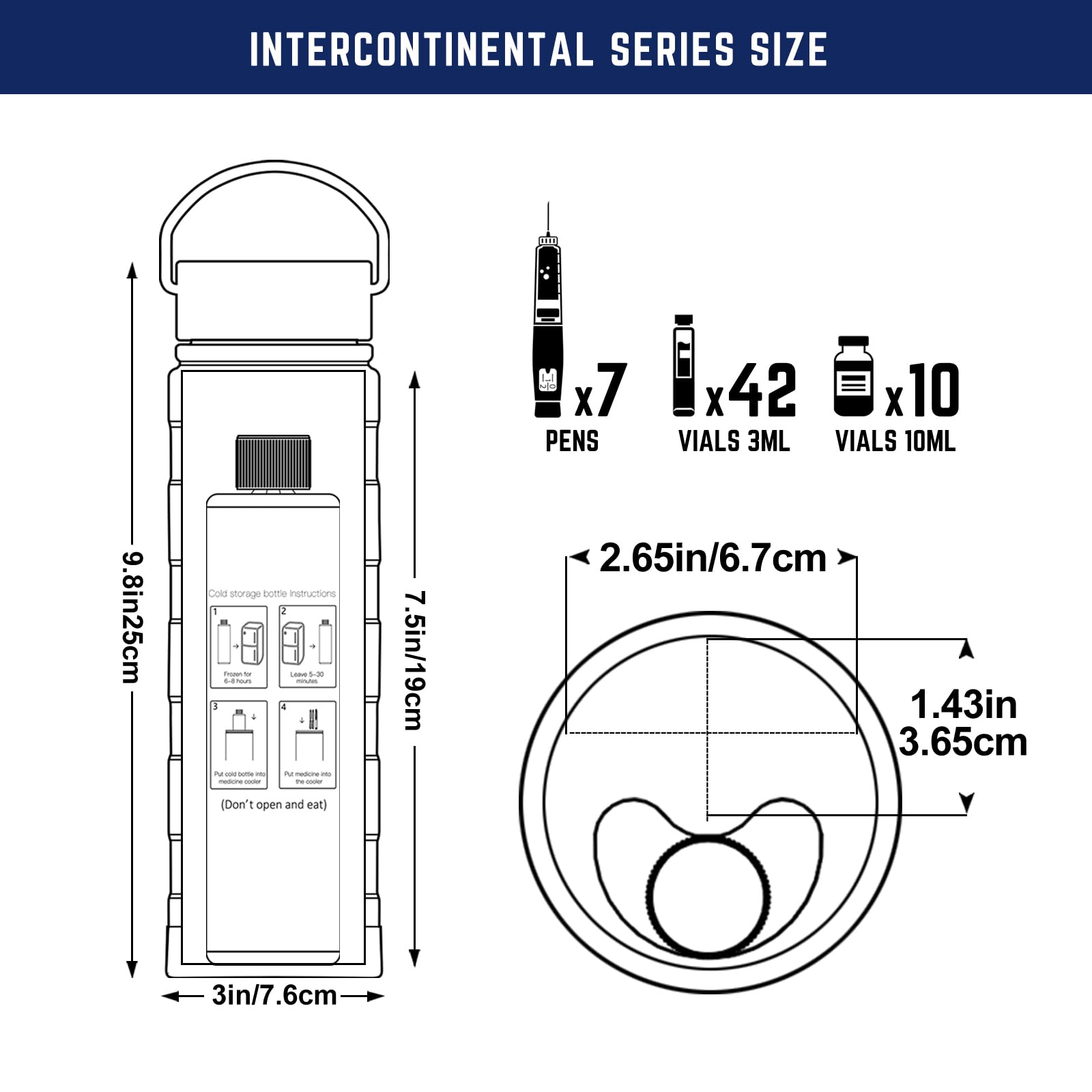 DISONCARE insulated-double-layer-structure demonstrates strong thermal retention.