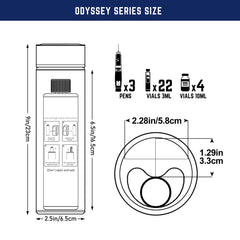 DISONCARE Odyssey 60H with ice-pack compartment for extended cooling