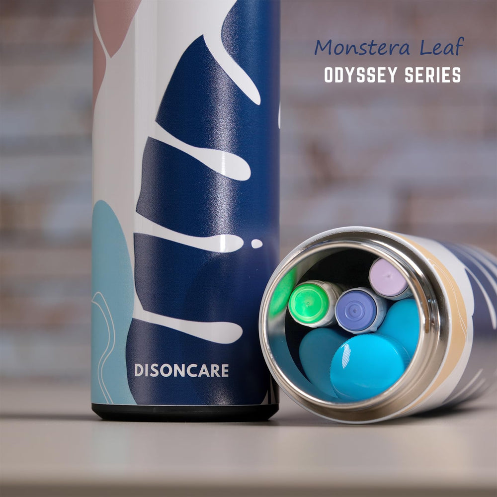 DISONCARE Odyssey 60H insulin cooler open lid showing ample internal space