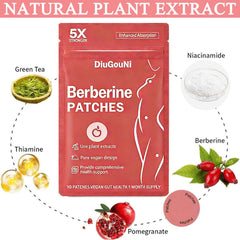 DiuGouNi Berberine Patches unisex design for men and women.