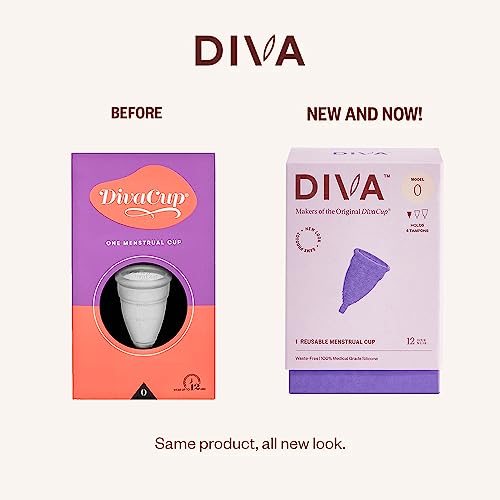 DIVA Cup 0 capacity equals four tampons for day-long wear.