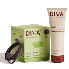 DIVA Disc comfort with an oval shape for easy insertion and all-day wear.
