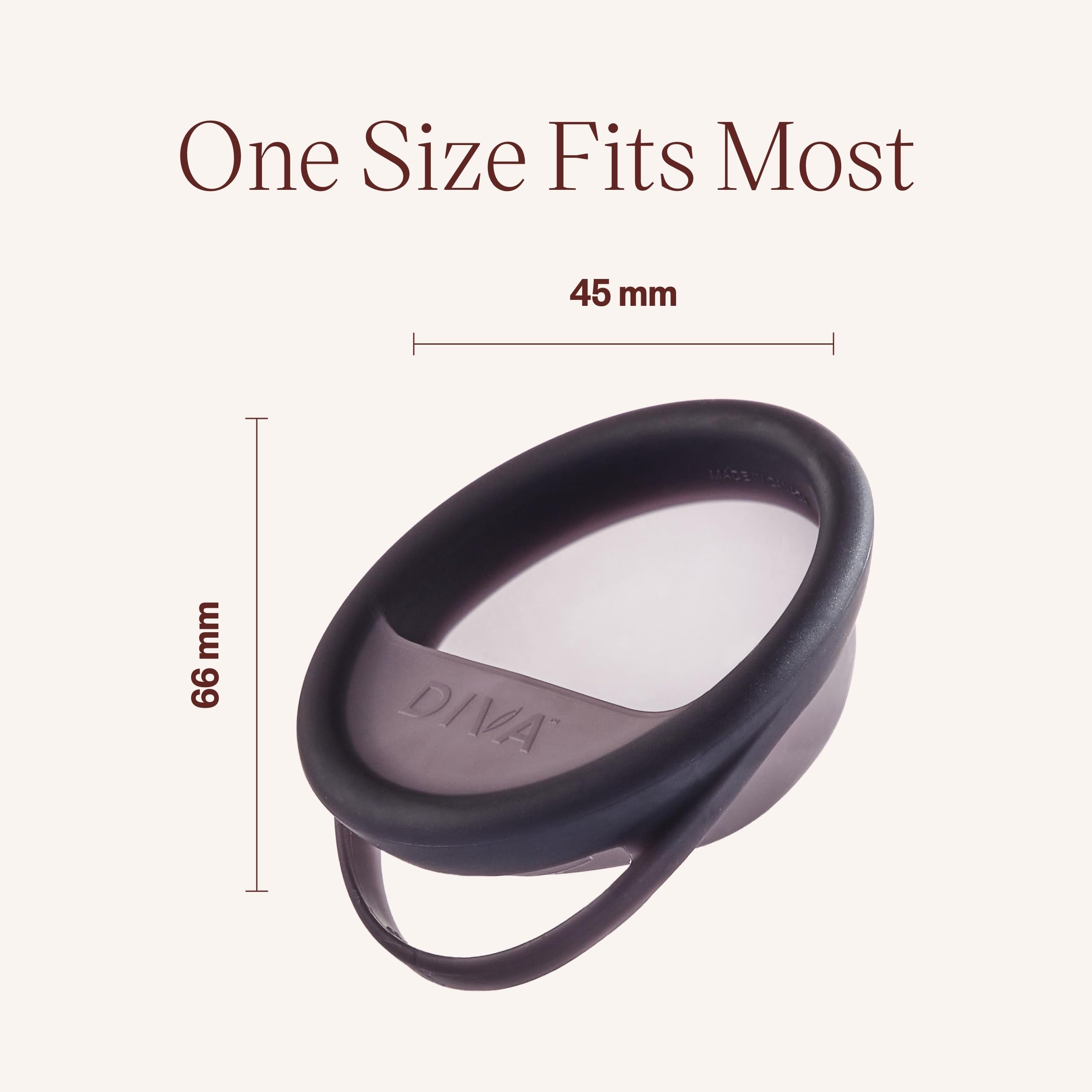 DivaDisc made from 100% medical-grade silicone for skin-friendly use