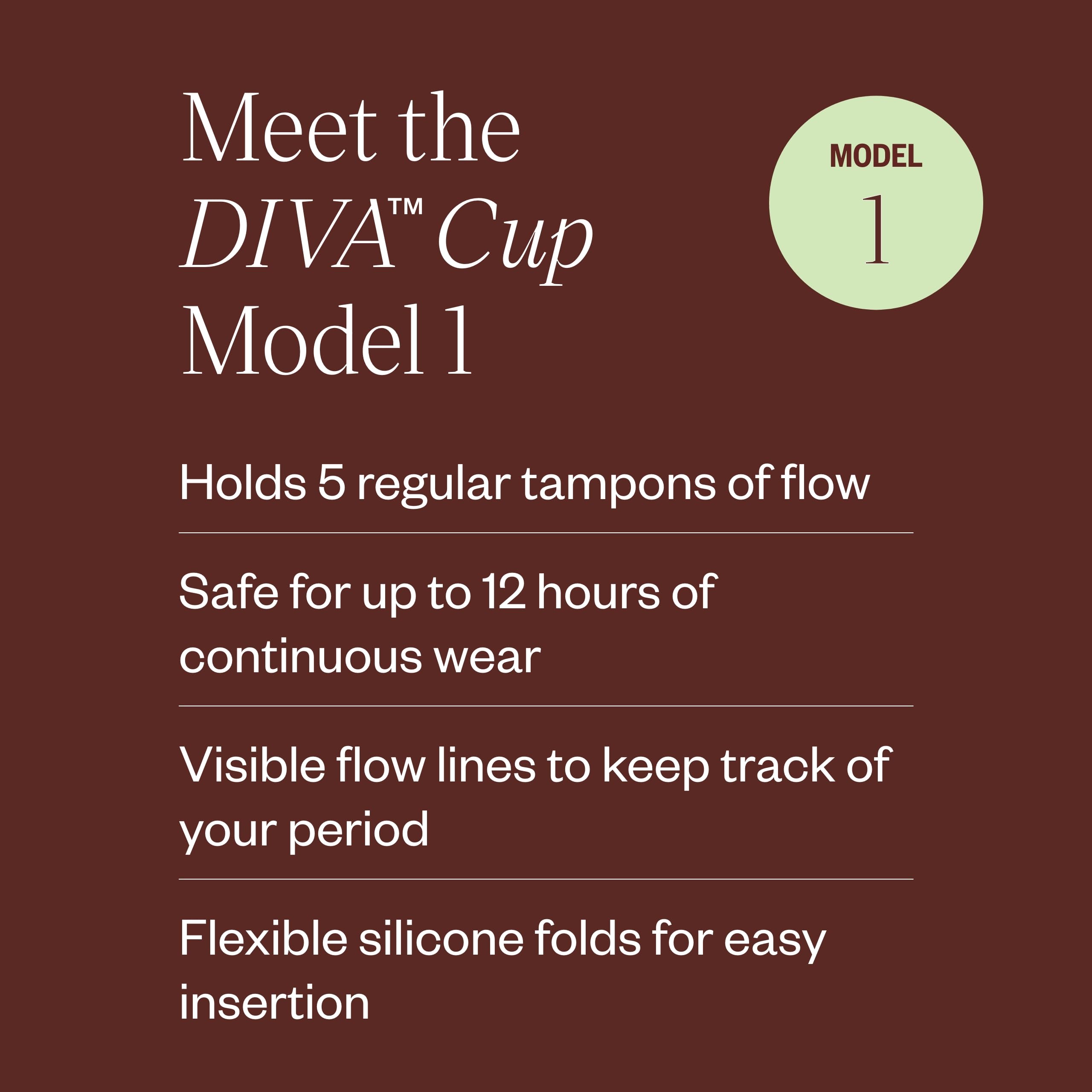 Diva Cup 1 being rinsed with Diva Wash for easy cleaning