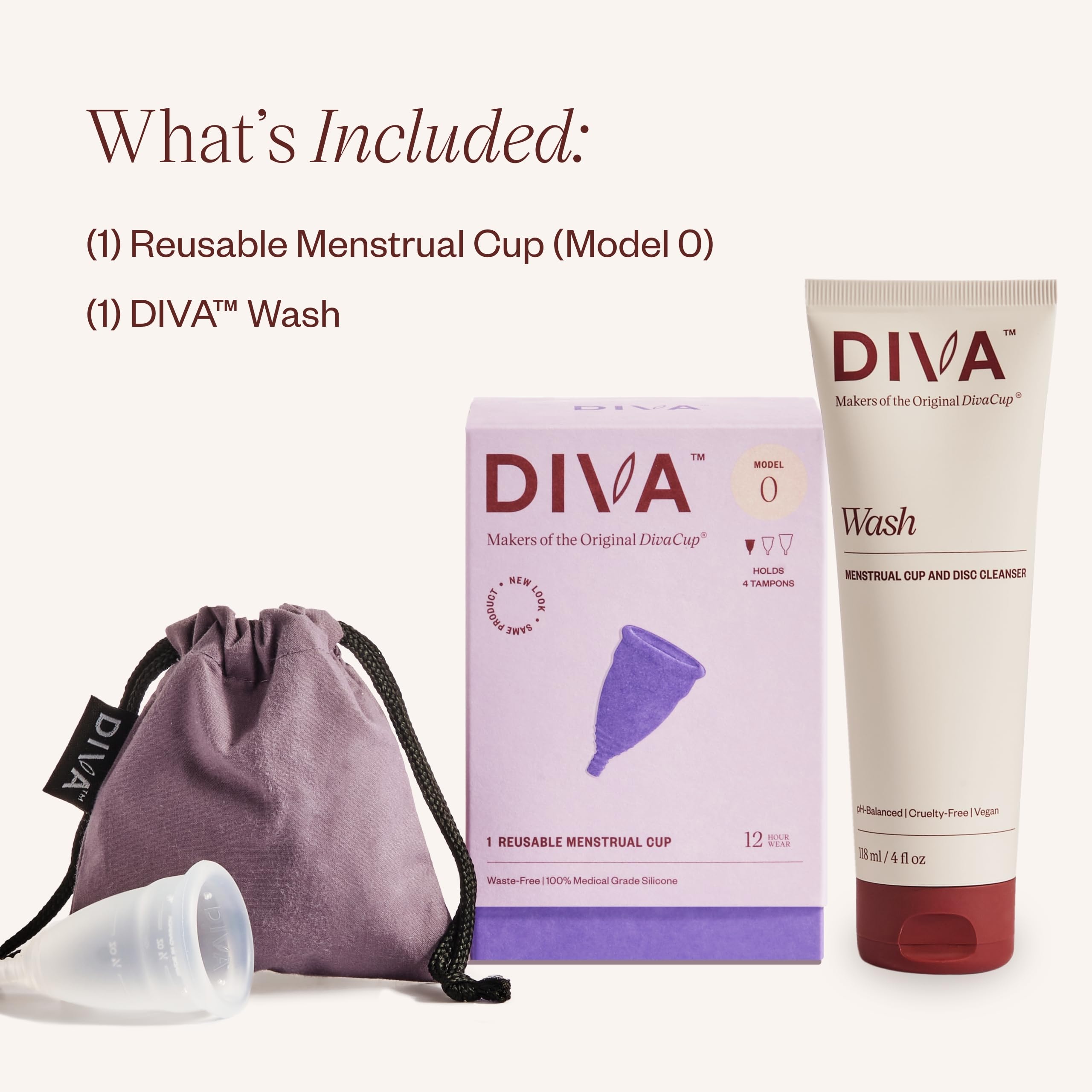 DivaCup silicone close-up highlights medical-grade material for safe, durable use.