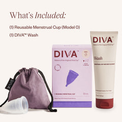 DivaCup silicone close-up highlights medical-grade material for safe, durable use.