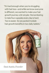 Divi hair thickness volume visual hints at fuller, denser strands.