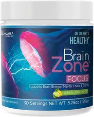 Divine Health Brain Zone Advanced capsules featuring citicoline and Lion’s Mane.
