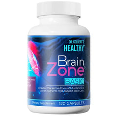 Divine Health Brain Zone Focus being stirred in water for mental energy.