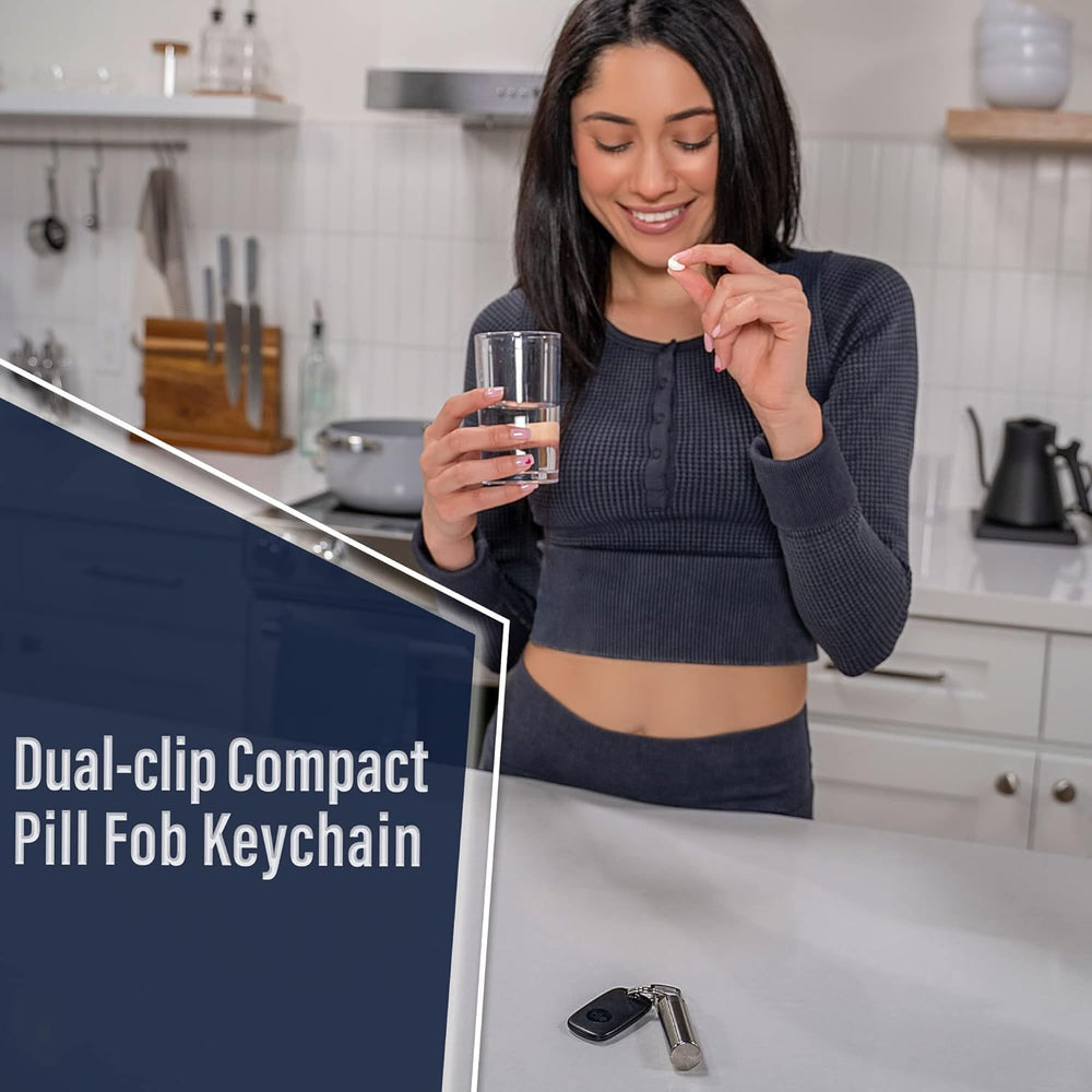 Divoti flat-split-ring enables versatile attachment to keys, bags, or gear.