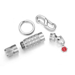 Divoti pill fob waterproof seal protects meds from moisture on the go.