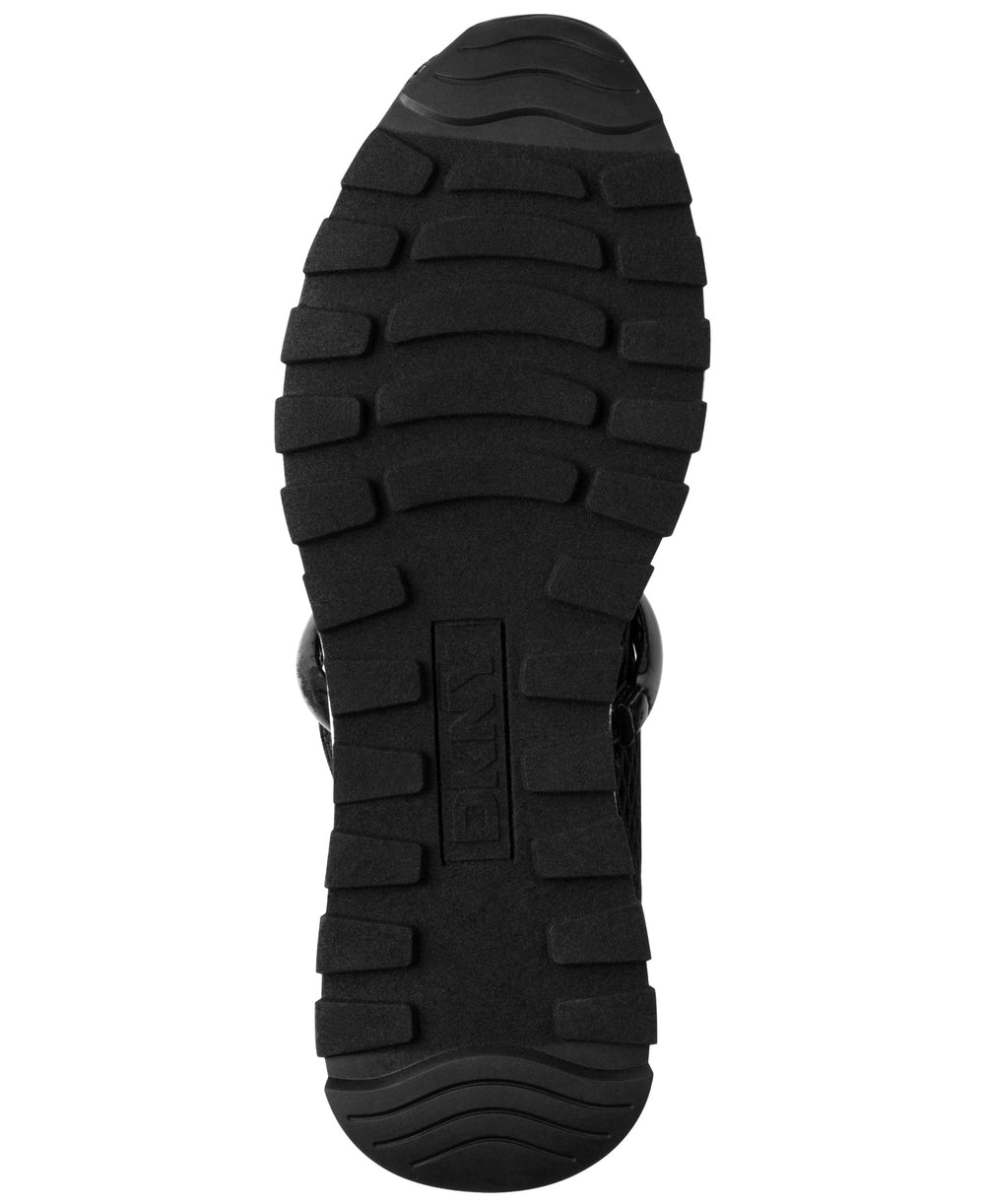 DKNY Women's Shoes Shoe Black cushioned-insole closeup invites comfortable daily walking