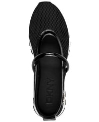 DKNY Women's Shoes Shoe Black side profile shows sleek durable luxury