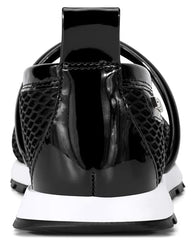 DKNY Women's Shoes Shoe Black texture closeup emphasizes modern materials