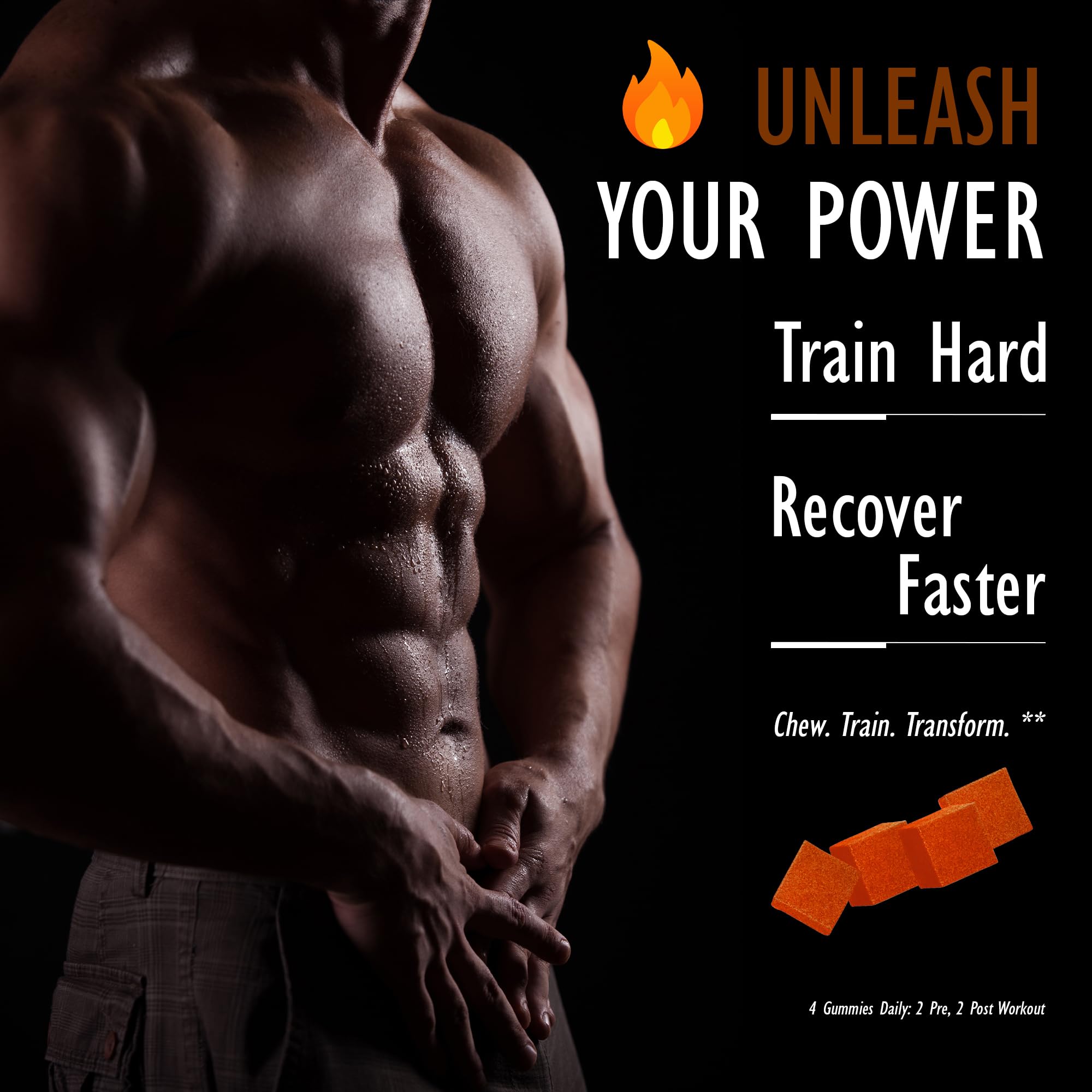 DLNIA Creatine Monohydrate Gummies highlight added B12 and Taurine for balanced fueling.