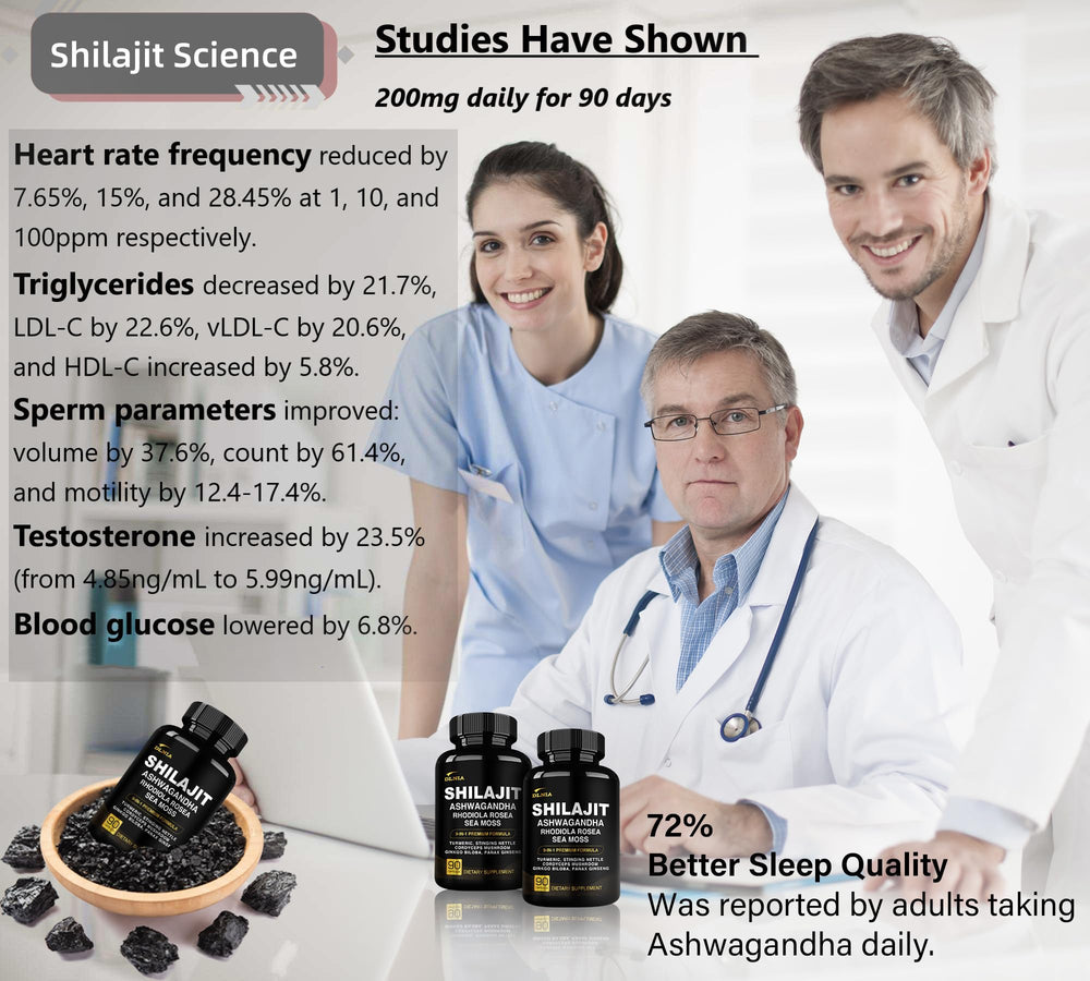 DLNIA Shilajit wellness bottle on shelf suggesting holistic wellbeing.